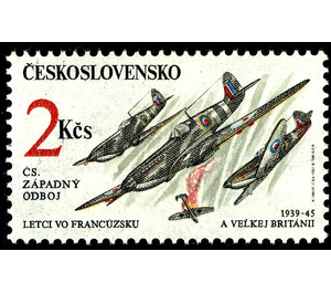 Czechoslovak Military Actions in WWII - Aircraft - Czechoslovakia 1992 - 2