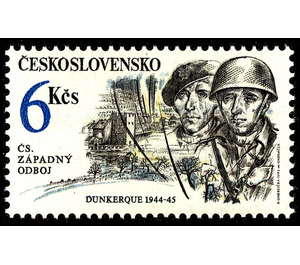Czechoslovak Military Actions in WWII - Dunkerque 1944-1945 - Czechoslovakia 1992 - 6
