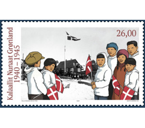 Danish Flag Raised in Nuuk, 1945 - Greenland 2020 - 26