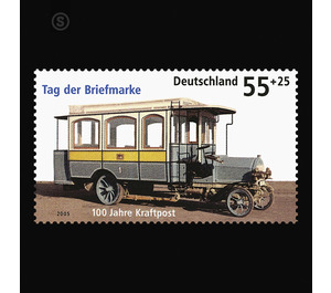 day of the stamp: 100 years of Kraftpost  - Germany / Federal Republic of Germany 2005 - 55 Euro Cent