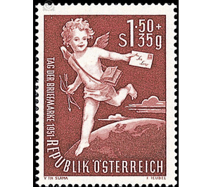 day of the stamp  - Austria / II. Republic of Austria 1952 - 1.50 Shilling