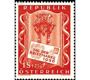 day of the stamp  - Austria / II. Republic of Austria 1956 - 1 Shilling