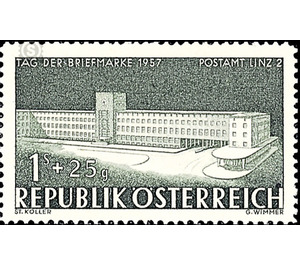 day of the stamp  - Austria / II. Republic of Austria 1957 - 1 Shilling
