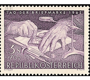 day of the stamp  - Austria / II. Republic of Austria 1962 - 3 Shilling