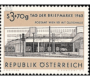day of the stamp  - Austria / II. Republic of Austria 1963 - 3 Shilling