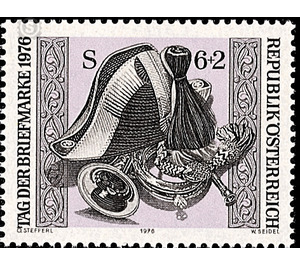 day of the stamp  - Austria / II. Republic of Austria 1976 - 6 Shilling