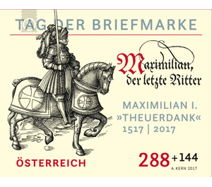 day of the stamp  - Austria / II. Republic of Austria 2017 - 288 Euro Cent