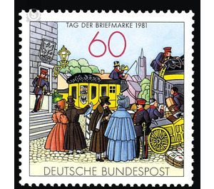 day of the stamp  - Germany / Federal Republic of Germany 1981 - 60 Pfennig