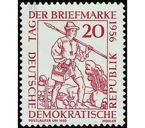 day of the stamp - Germany / German Democratic Republic 1956 - 20 Pfennig