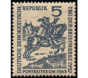 day of the stamp - Germany / German Democratic Republic 1957 - 5 Pfennig