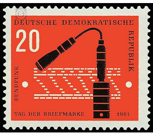 day of the stamp - Germany / German Democratic Republic 1961 - 20 Pfennig