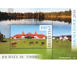 day of the stamp  - Switzerland 2014 Rappen
