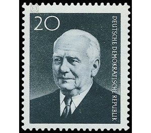 Death of President Wilhelm Pieck  - Germany / German Democratic Republic 1960 - 20 Pfennig