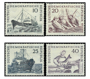 deep-sea fishing  - Germany / German Democratic Republic 1961 Set