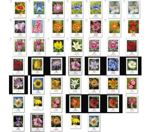 Definitive Series "Flowers" - Hawkweed - Germany / Federal Republic of Germany Series