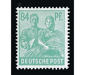 Definitive stamp series Allied cast - joint edition  - Germany / Western occupation zones / American zone 1947 - 84 Pfennig