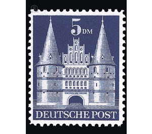 Definitive stamp series: Buildings, 1948 (Bizone)  - Germany / Western occupation zones / American zone 1948 - 500 Pfennig