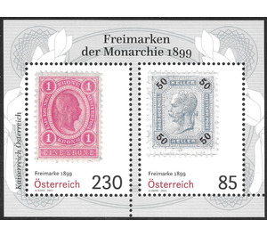 Definitives 1899 - Austria 2021