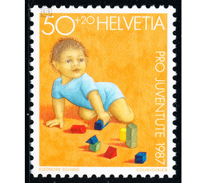 Development of the child  - Switzerland 1987 - 50 Rappen