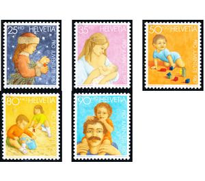 Development of the child  - Switzerland 1987 Set