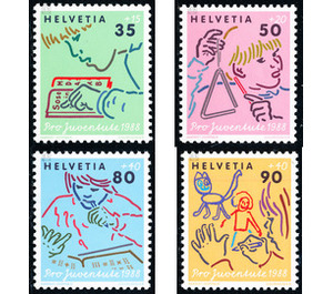 Development of the child  - Switzerland 1988 Set