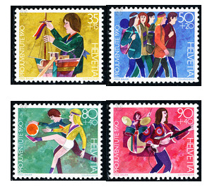 Development of the child  - Switzerland 1990 Set