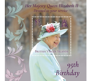 Devoted to your Service : Queen Elizabeth II - Caribbean / British Virgin Islands 2021