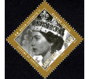 Diamond Jubilee - Caribbean / Saint Lucia 2012 - 1.50