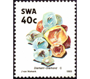 Diamond - South Africa / Namibia / South-West Africa 1989 - 40