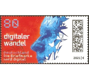 Digital Change at Deutsche Post : The Stamp Becomes Digital - Germany 2021 - 80