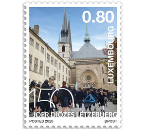 Diocese of Luxembourg 150th Anniversary - Luxembourg 2020 - 0.80