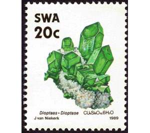 Dioptase - South Africa / Namibia / South-West Africa 1989 - 20