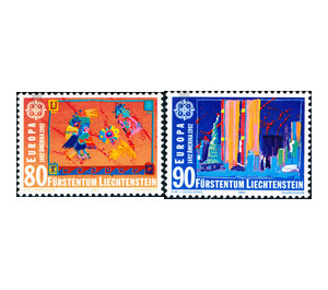 Discovery of America  - Liechtenstein 1992 Set