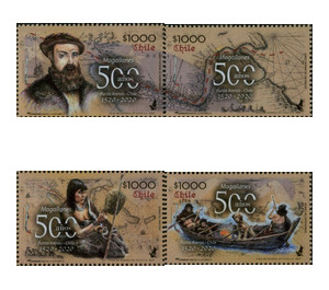 Discovery of Straits of Magellan, 500th Anniversary (2020) - Chile 2020 Set