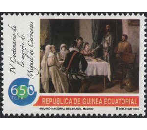 Discurso que hizo Don Quijote de las armas y de las letras - Central Africa / Equatorial Guinea  / Equatorial Guinea 2016 - 650