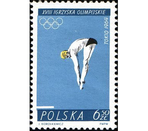 Diving - Poland 1964 - 6.50