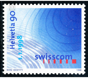 division  - Switzerland 1998 - 90 Rappen
