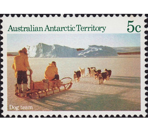 Dog team - Australian Antarctic Territory 1984 - 5