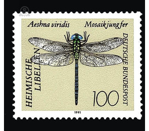 Domestic dragonflies  - Germany / Federal Republic of Germany 1991 - 100 Pfennig