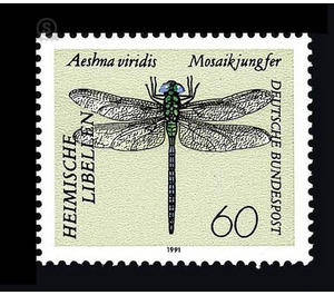 Domestic dragonflies  - Germany / Federal Republic of Germany 1991 - 60 Pfennig