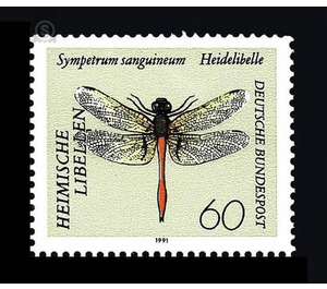 Domestic dragonflies  - Germany / Federal Republic of Germany 1991 - 60 Pfennig