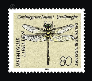 Domestic dragonflies  - Germany / Federal Republic of Germany 1991 - 80 Pfennig