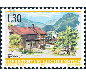 Dorfansichten  - Liechtenstein 1997 - 130 Rappen