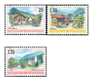 Dorfansichten  - Liechtenstein 1997 Set