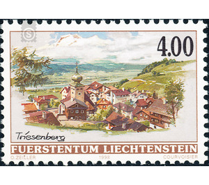 Dorfansichten  - Liechtenstein 1998 - 400 Rappen