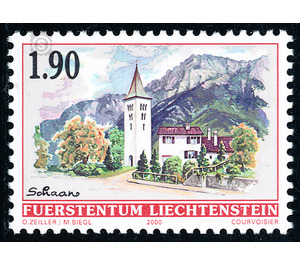 Dorfansichten  - Liechtenstein 2000 - 190 Rappen