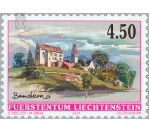 Dorfansichten  - Liechtenstein 2001 - 450 Rappen