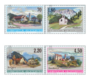 Dorfansichten  - Liechtenstein 2001 Set