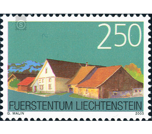 Dorfansichten  - Liechtenstein 2003 - 250 Rappen