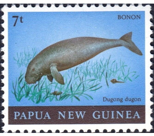 Dugong (Dugong dugon) - Melanesia / Papua and New Guinea / Papua New Guinea 1980 - 7